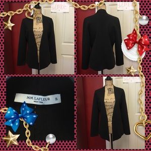 Gorgeous MM. LAFLEUR NY black cardigan